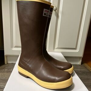 Xtratuf men’s 15” legacy brown waterproof rubber boots size 11 medium new